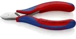KNIPEX 77 22 115 Elektronik-Seitenschneider mit durchgestecktem Gelenk mit
