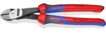 KNIPEX 74 22 250 Kraft-Seitenschneider mit Comfort-Griffen schwarz atramentiert 250