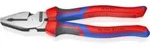 KNIPEX 02 02 225 Kraft-Kombizange mit Comfort-Griffen schwarz atramentiert 225 mm