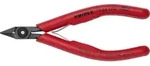 KNIPEX 75 22 125 Elektronik-Seitenschneider mit Kunststoff-H&uuml;llen br&uuml;niert 125 mm