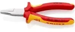 KNIPEX 20 06 160 Flachzange isoliert mit Mehrkomponenten-H&uuml;llen, VDE-gepr&uuml;ft