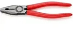 KNIPEX 03 01 200 Kombizange mit Kunststoff &uuml;berzogen schwarz atramentiert 200 mm