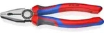 KNIPEX 03 02 200 Kombizange mit Comfort-Griffen schwarz atramentiert 200 mm