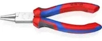 KNIPEX 22 05 160 Rundzange mit Comfort-Griffen verchromt 160 mm