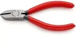 KNIPEX 70 01 110 Seitenschneider mit Kunststoff &uuml;berzogen schwarz atramentiert 110