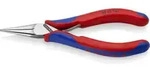 KNIPEX 35 62 145 Elektronik-Greifzange mit Mehrkomponenten-H&uuml;llen spiegelpoliert 145