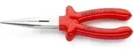 KNIPEX 26 17 200 Flachrundzange mit Schneide (Storchschnabelzange) tauchisoliert,