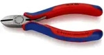 KNIPEX 76 12 125 Seitenschneider f&uuml;r Elektromechaniker mit Mehrkomponenten-H&uuml;llen
