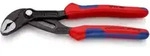 KNIPEX 87 02 180 Cobra&reg; Hightech-Wasserpumpenzange mit Mehrkomponenten-H&uuml;llen grau