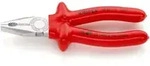 KNIPEX 03 07 180 Kombizange tauchisoliert, VDE-gepr&uuml;ft verchromt 180 mm