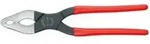 Knipex Fahrzeug-Konuszange schwarz atramentiert mit Kunststoff &uuml;berzogen 200mm