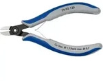 KNIPEX 79 02 125 Pr&auml;zisions-Elektronik-Seitenschneider mit Mehrkomponenten-H&uuml;llen