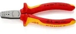 KNIPEX 97 68 145 A Crimpzange f&uuml;r Aderendh&uuml;lsen isoliert mit