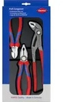KNIPEX 00 20 09 V01 Bestseller-Paket 1 x 03 02 180, 1 x 70 02 160, 1 x 87 01 250