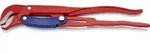 KNIPEX 83 60 015 Rohrzange S-Maul mit Schnelleinstellung rot pulverbeschichtet 420 mm