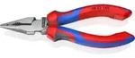KNIPEX 08 22 145 Spitz-Kombizange mit Comfort-Griffen schwarz atramentiert 145 mm