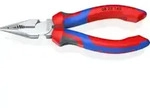 KNIPEX 08 25 145 Spitz-Kombizange mit Comfort-Griffen verchromt 145 mm