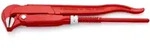 KNIPEX 83 10 010 Rohrzange 90&deg; rot pulverbeschichtet 310 mm