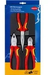 KNIPEX 00 20 12 Elektro-Paket 1 x 03 06 180, 1 x 26 16 200, 1 x 70 06 160