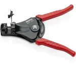 KNIPEX 12 21 180 Abisolierzange mit Formmessern mit Kunststoff-Griffh&uuml;llen schwarz