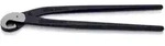 KNIPEX 91 00 200 Fliesenlochzange (Papageienschnabelzange) schwarz atramentiert 200