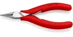 KNIPEX 35 31 115 Elektronik-Greifzange mit durchgestecktem Gelenk mit rutschhemmenden