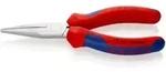 KNIPEX 30 15 140 Langbeckzange mit Mehrkomponenten-H&uuml;llen verchromt 140 mm