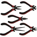 KS Tools Feinmechanik-Zangen-Satz, 5-teilig