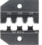 KNIPEX 97 49 66 Crimpeinsatz f&uuml;r Solar-Steckverbinder MC4&reg; & MC4&reg; EVO2 2,5/4/6 mm2