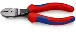 KNIPEX 74 12 160 Kraft-Seitenschneider mit Mehrkomponenten-H&uuml;llen schwarz