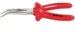 KS Tools CLASSIC 1000V Flachrundzange, gebogen, 200mm