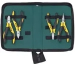 Wiha Zangen Set Professional ESD Seiten-, Schr&auml;gvornschneider, Flachrundzange 4-tlg.