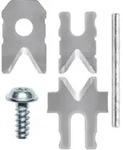 KNIPEX 12 69 21 1 Paar Ersatzmesser f&uuml;r 12 62 180 20 mm