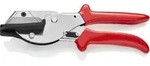 KNIPEX 94 15 215 EAN Schneider f&uuml;r Flachbandkabel mit Kunststoff-H&uuml;llen verchromt