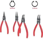 KS Tools Sicherungszangen-Satz, 10-25 mm, 4-teilig