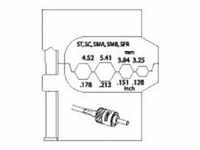 Gedore 8140-12 Modul-Einsatz für Lichtwellenleiter
