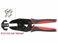 KS Tools Crimpzange für nicht isolierte Kabelschuhe, 220mm