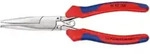 KNIPEX 91 92 180 Polsterklammerzange mit Mehrkomponenten-H&uuml;llen spiegelpoliert 185