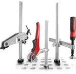 Bessey Spannelement mit fixer Ausladung TW28 300/140 (Knebelgriff)
