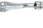 HAZET Einspritzleitungs-Schl&uuml;ssel 4550-1 Vierkant hohl 12,5 mm (1/2 Zoll)