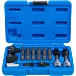 BGS Lichtmaschinen Bit-/Bit-Einsatz-Satz Antrieb 12,5 mm 13-tlg.