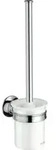 hansgrohe WC-B&uuml;rstengarnitur Axor Montreux Eins. Mattglas, Ha. Met., Wandmont., chr