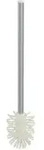 Keuco Toilettenb&uuml;rste Plan 14972 Alu finish, mit Griff, B&uuml;rstenkopf wei&szlig;