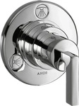 hansgrohe Fertigmontageset Trio/Quattro UP-Ab- u. Umstellvent., m Hebel, chrom