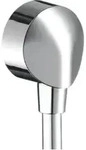 hansgrohe Wandanschluss Fixfit o. Kugelgel. u. R&uuml;ckflussverh., chrom
