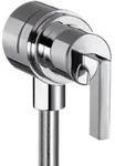 hansgrohe Absperrventil Axor Citterio Stop m R&uuml;ckflussverh., Hebelgriff, chrom