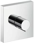 hansgrohe Fertigmontageset Axor Starck UP-Absperrventil, eckig, chrom