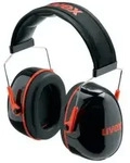 Uvex Kapselgeh&ouml;rschutz uvex K3, schwarz, rot, SNR 33 dB, Gr&ouml;&szlig;e S, M, L