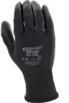 KS Tools Mikro-Feinstrickhandschuhe, schwarz, 10