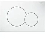 Geberit Bet&auml;tigungsplatte Sigma 01 wei&szlig;, f&uuml;r 2-Mengen-Sp&uuml;lung, Kunststoff